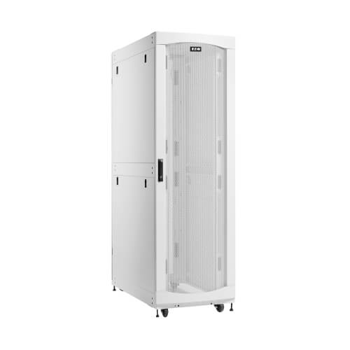 Armoire de baie robuste pour serveurs IA Tripp Lite SmartRack SRH45UWDP 45U, grande profondeur, largeur standard, blanche