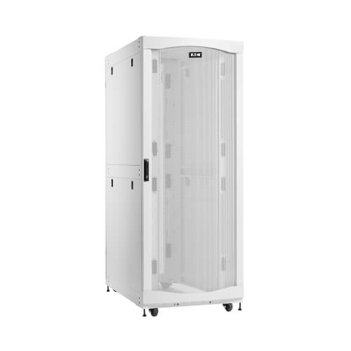 Armoire de baie robuste pour serveurs IA Tripp Lite SmartRack SRH45UWWD8 45U, profondeur standard, extra-large, blanche