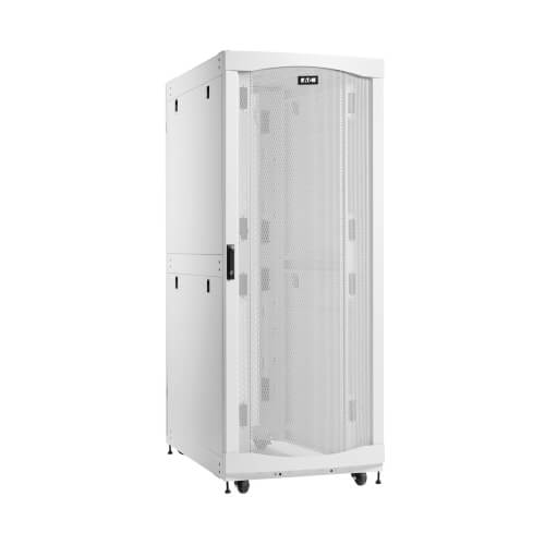 Armoire de baie robuste pour serveurs IA Tripp Lite SmartRack SRH48UWWD8 48U, profondeur standard, extra-large, blanche