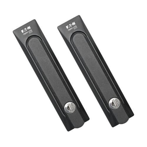 Serrure de remplacement Tripp Lite SmartRack SRHANDLE4 pour armoires de baie, portes avant et arrière, 2 clés, version 4