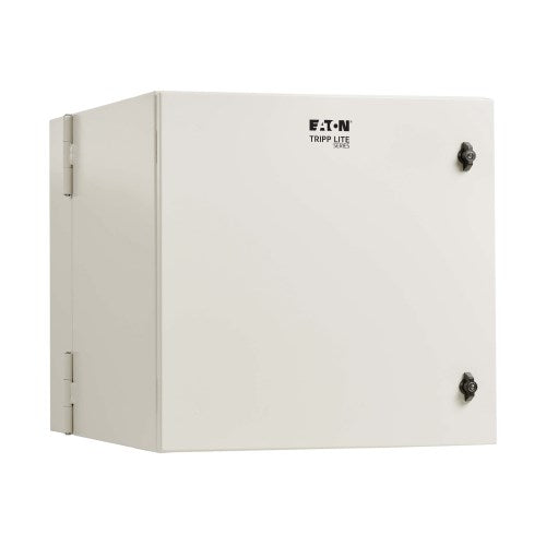 Boîtier industriel mural Tripp Lite SmartRack SRN4G12US 12U, NEMA 4, verrouillable, en métal, dos à charnières, profondeur de 28 po, gris