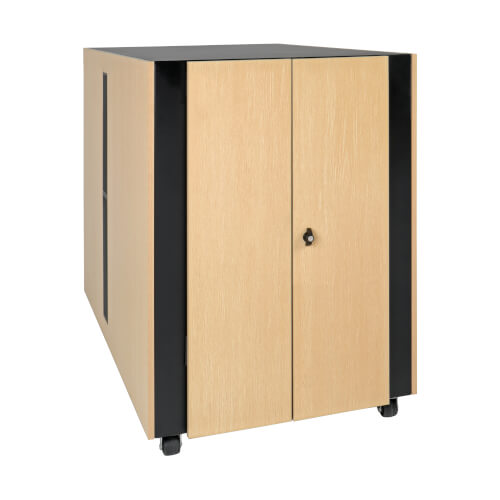 Armoire de baie insonorisée mi-hauteur Tripp Lite SmartRack SRQ18U 18U