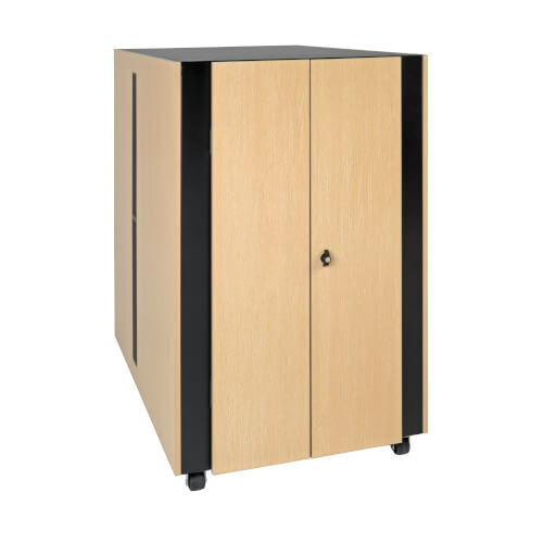 Armoire de baie insonorisée mi-hauteur Tripp Lite SmartRack SRQ24U 24U