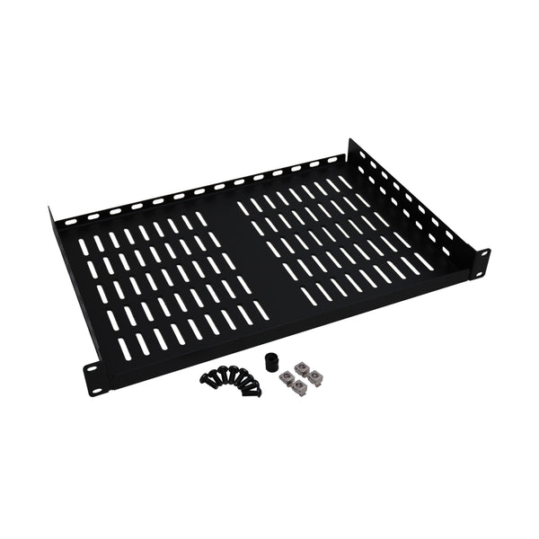 Tablette fixe 1U Tripp Lite pour racks à 2 et 4 montants (SRSHELF2P1U)