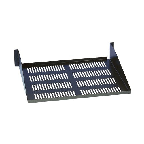 Tablette fixe en porte-à-faux à montage sans outil Tripp Lite SmartRack SRSHELF2PTM 2U (capacité de 50 lb / 22,7 kg, profondeur de 18 po / 457 mm)