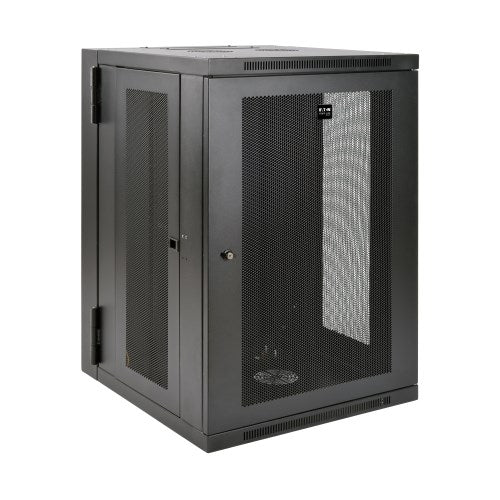 Armoire murale mi-hauteur Tripp Lite SmartRack SRW18USDP 18U, profondeur UPS, dos à charnières