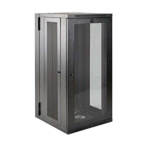 Armoire murale mi-hauteur Tripp Lite SmartRack SRW26USDPG 26U, profondeur UPS, dos à charnières, fenêtre en acrylique transparent