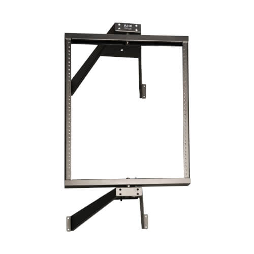 Bâti ouvert mural à 2 montants Tripp Lite SmartRack SRWO12US 12U, profondeur commutateur, profil bas, livré à plat, pivotant