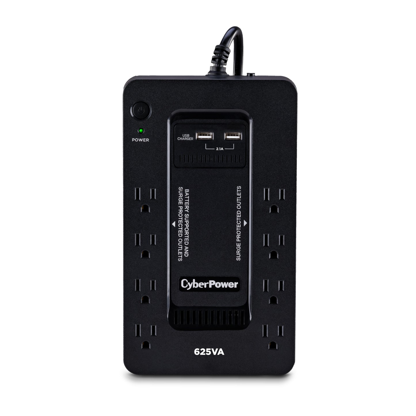 CyberPower ST625U 625VA / 360W Standby UPS — Front view