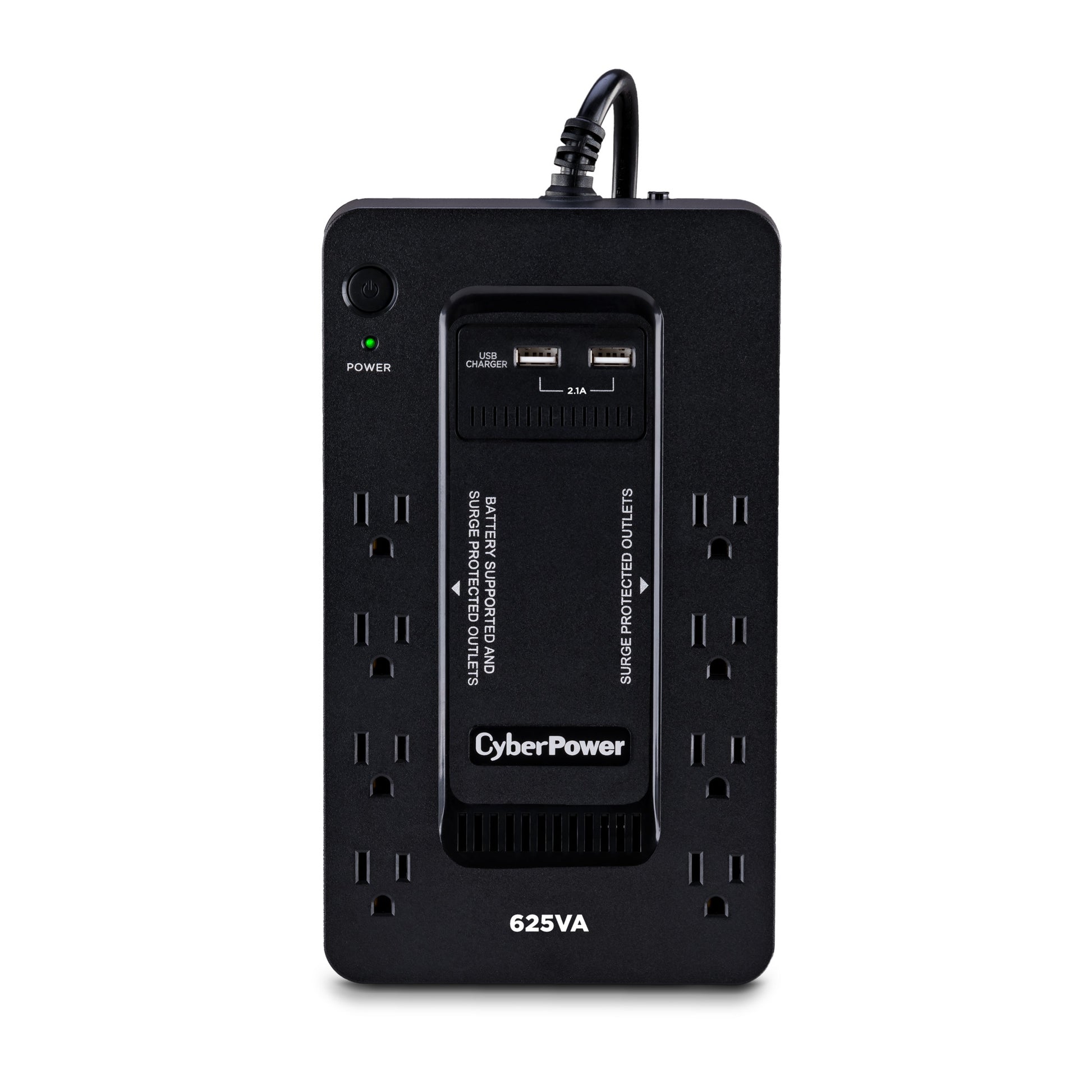 CyberPower ST625U 625VA / 360W Standby UPS — Front view