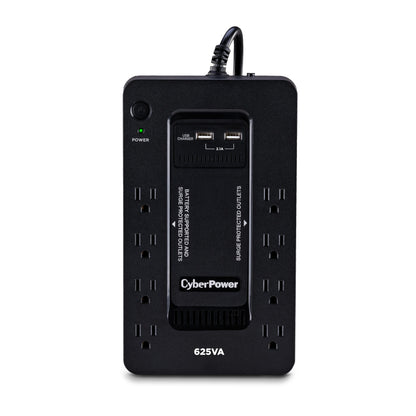 CyberPower ST625U 625VA / 360W Standby UPS — Front view