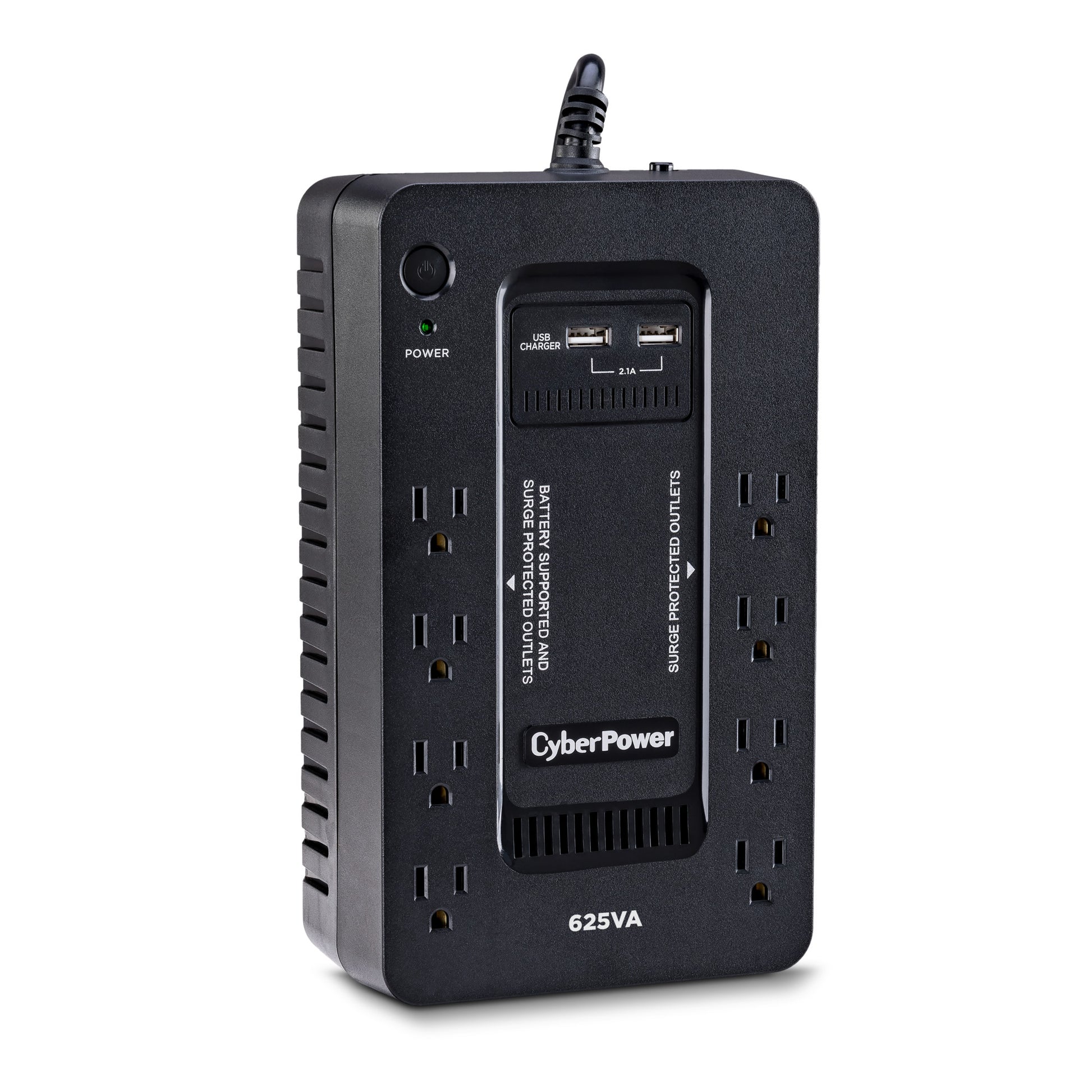 CyberPower ST625U 625VA / 360W Standby UPS — Right angle