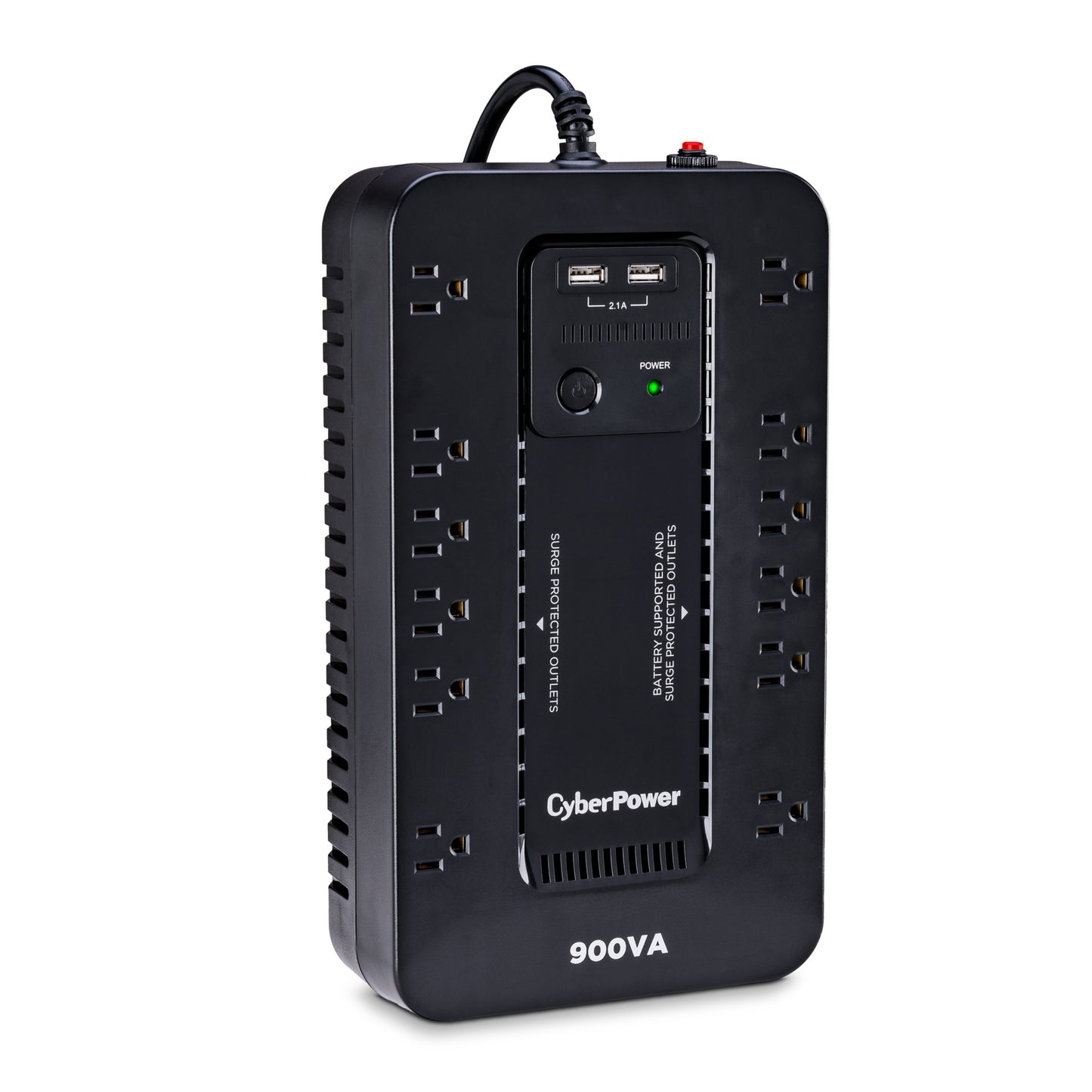 CyberPower ST900U 900VA / 500W Standby UPS — Right angle