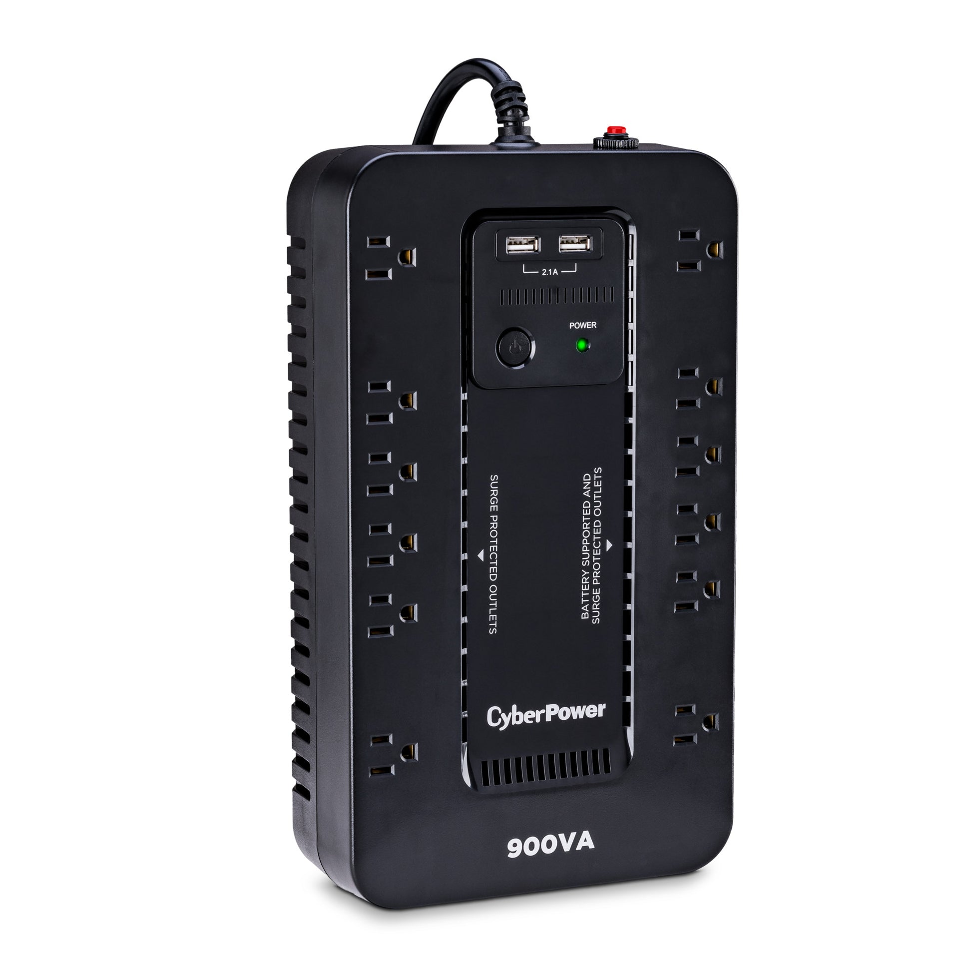 CyberPower ST900U 900VA / 500W Standby UPS — Right angle