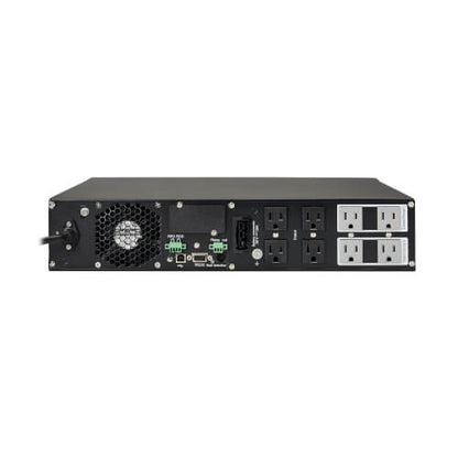 Tripp Lite SU1000RTXLCD2U 1000VA / 900W Online Double-Conversion UPS (Rack/Tower) — Back view