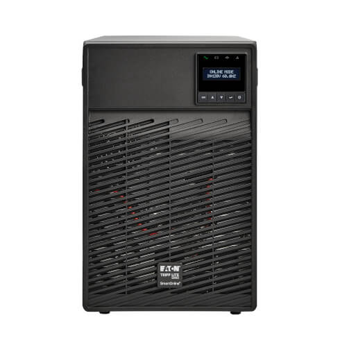 Tripp Lite SU1000XLCD 1000VA / 900W Online Double-Conversion UPS (Rack/Tower) — Angled view