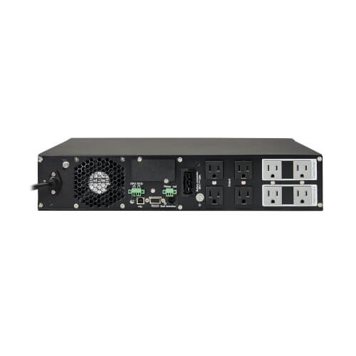 Tripp Lite SU1500RTXLCD2U 1500VA / 1350W Online Double-Conversion UPS (Rack/Tower) — In use