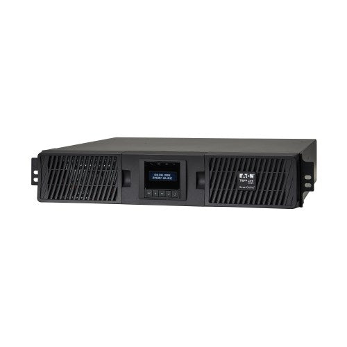 Tripp Lite SU1500RTXLCD2UTAA 1500VA / 1350W Online Double-Conversion UPS (Rack/Tower) — Angled view