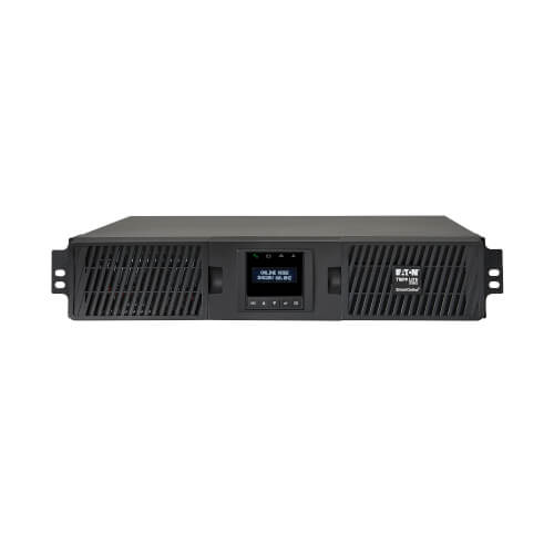 Tripp Lite SU2200RTXLCD2U 2000VA / 1800W Online Double-Conversion UPS (Rack/Tower) — Angled view