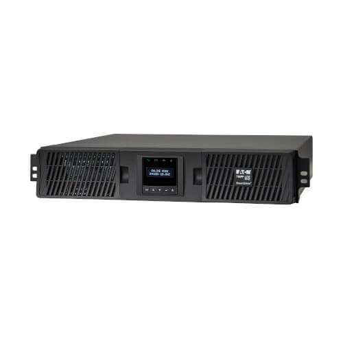 Tripp Lite SU2200RTXLCD2U 2000VA / 1800W Online Double-Conversion UPS (Rack/Tower) — Rear detail