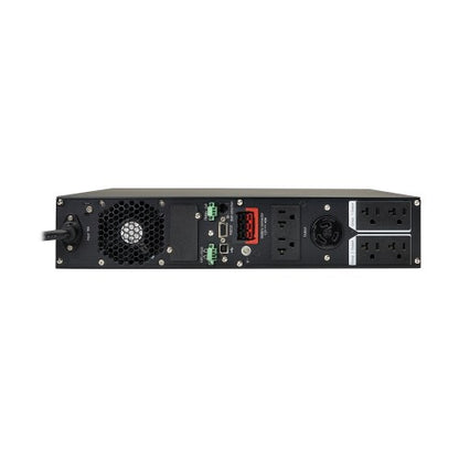 Tripp Lite SU2200RTXLCD2UTAA 2000VA / 1800W UPS en ligne double conversion (rack/tour) - détail arrière