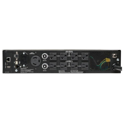 Tripp Lite SU3000RTXLCD2UN 3000VA / 2700W UPS en ligne double conversion (rack/tour) - vue arrière