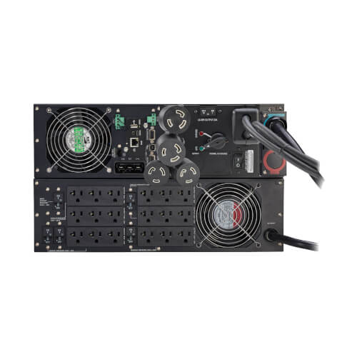 Tripp Lite SU5000RTFMB 5000VA / 4500W Online Double-Conversion UPS (Rackmount (6U)) — Back view