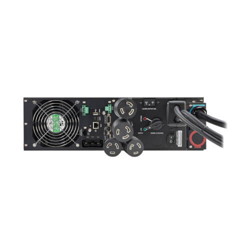 Tripp Lite SU5000RTMB 5000VA / 4500W Online Double-Conversion UPS (Rack/Tower) — Back view