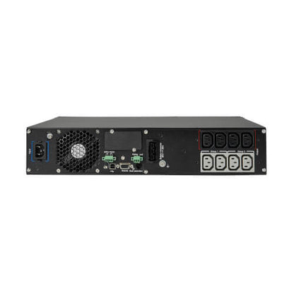 Tripp Lite SUINT1000LCD2U 1000VA / 900W Online Double-Conversion UPS (Rack/Tower) — Back view