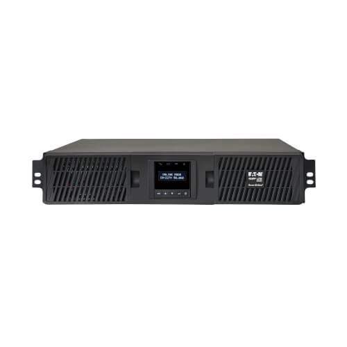 Tripp Lite SUINT1000LCD2U 1000VA / 900W Online Double-Conversion UPS (Rack/Tower) — Angled view