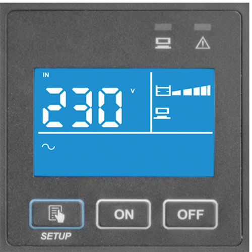 Tripp Lite SUINT2000XLCD 2000VA / 1800W Online Double-Conversion UPS — Rear detail