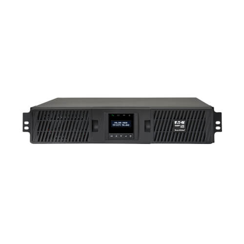 Tripp Lite SUINT2200LCD2U 2200VA / 2000W Online Double-Conversion UPS (Rack/Tower) — Angled view