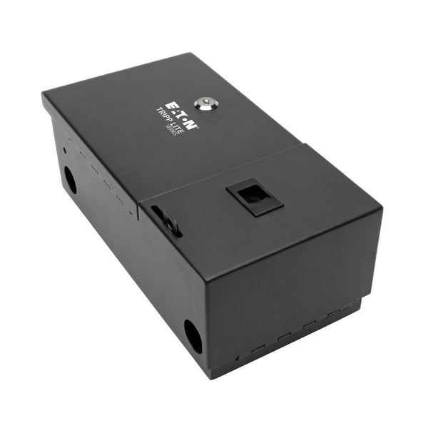 Tripp Lite N492-WM2-BK Wall-Mount Fiber Optic Distribution Enclosure, 2-Panel Capacity
