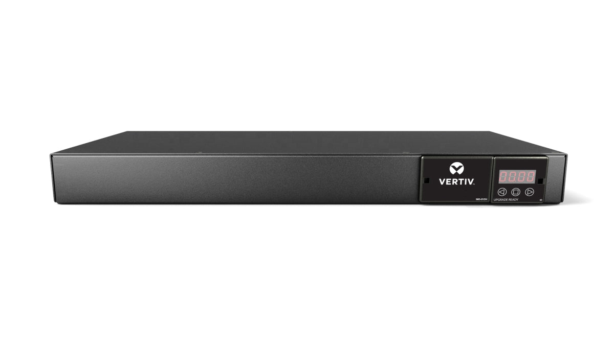 Vertiv UI10016L - PDU rack mesuré 16A/20A 120/208/230V (10) IEC C13