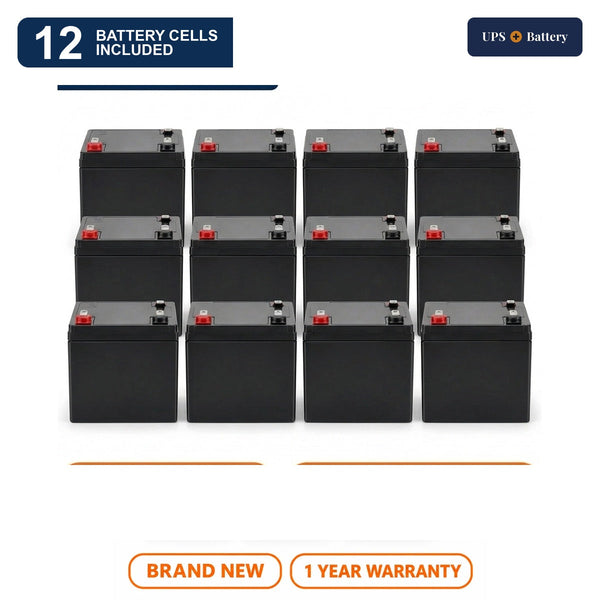 ABB PowerValue 11 RT 3 kVA B Internal - ensemble de batteries de remplacement compatible