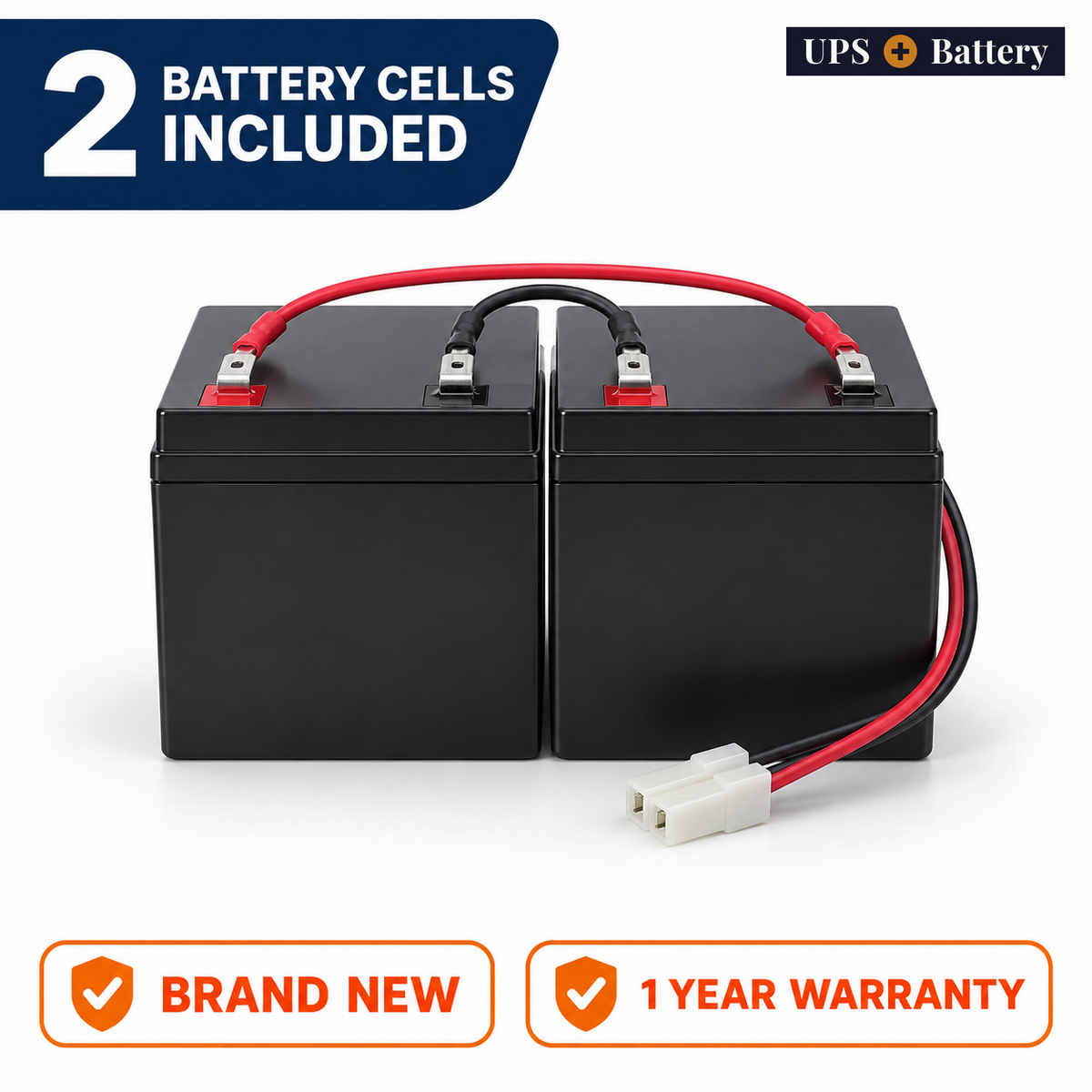 Batterie de remplacement pour CyberPower Systems CP1350PFCLCD - compatible RB1280X2