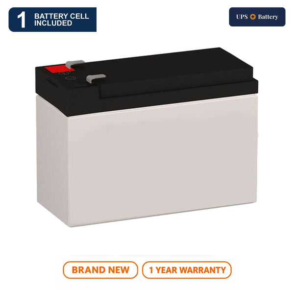 UPSPlusBattery compatible APC RBC110 Compatible Battery replacement battery set with 1 battery cell, brand new, 1 year warranty