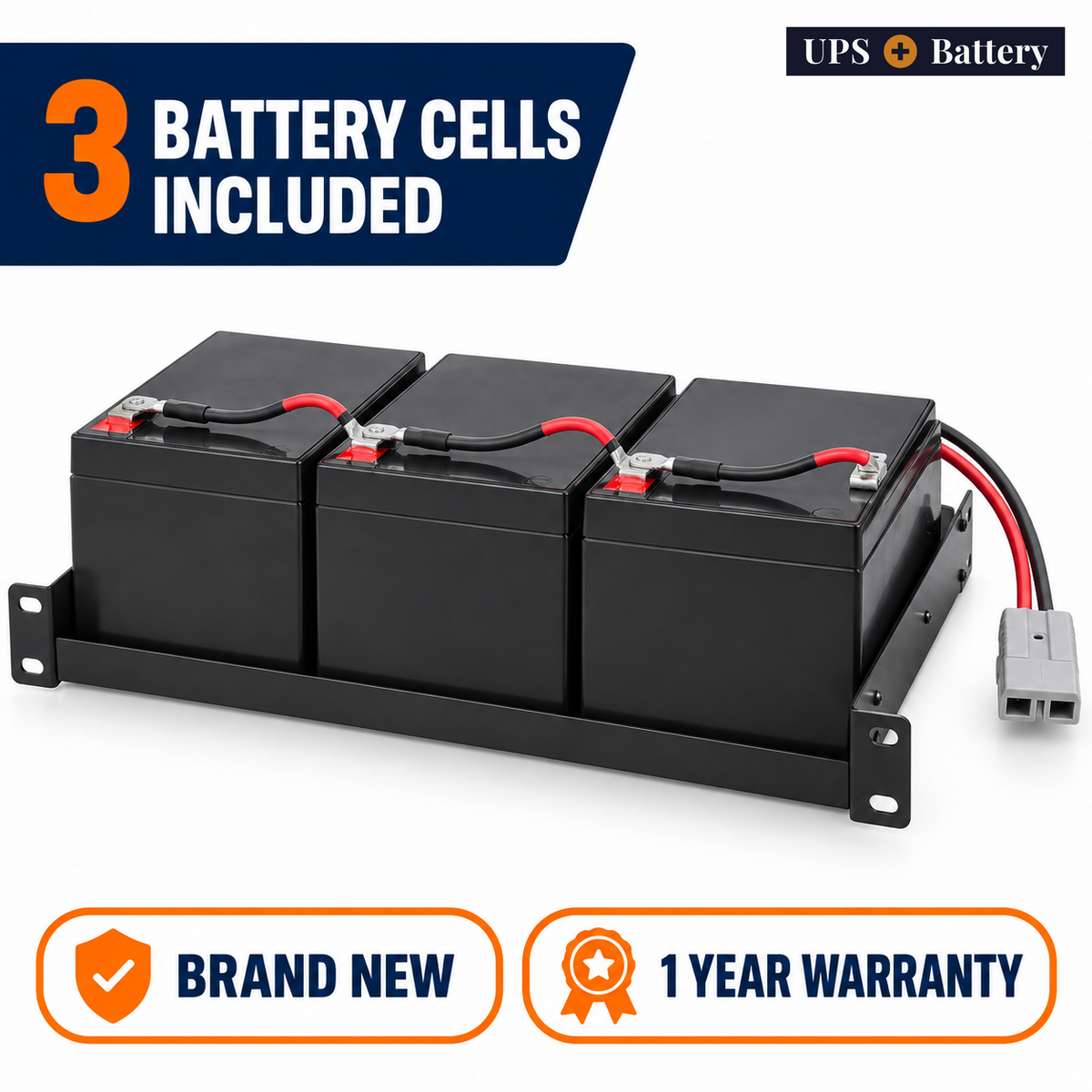 Batterie de remplacement pour Tripp Lite by Eaton SMART1500RMXL2U - compatible RBC94-2U