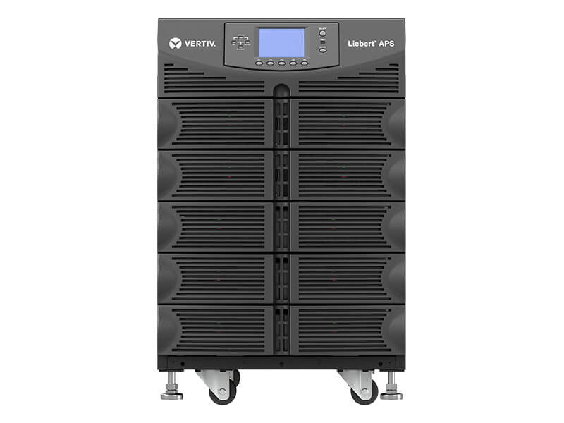 Vertiv Liebert APS AS5B0NCVGNNXLKB 10000 VA / 9000 W Rack/Tower Online UPS, Scalable to 15 kVA N+1
