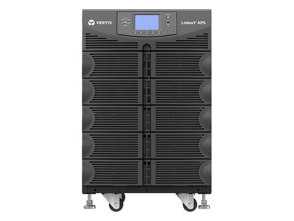 UPS en ligne rack/tour Vertiv Liebert APS AS5C0NCWGNNXLKB 15000 VA / 13500 W, extensible à 15 kVA N+1