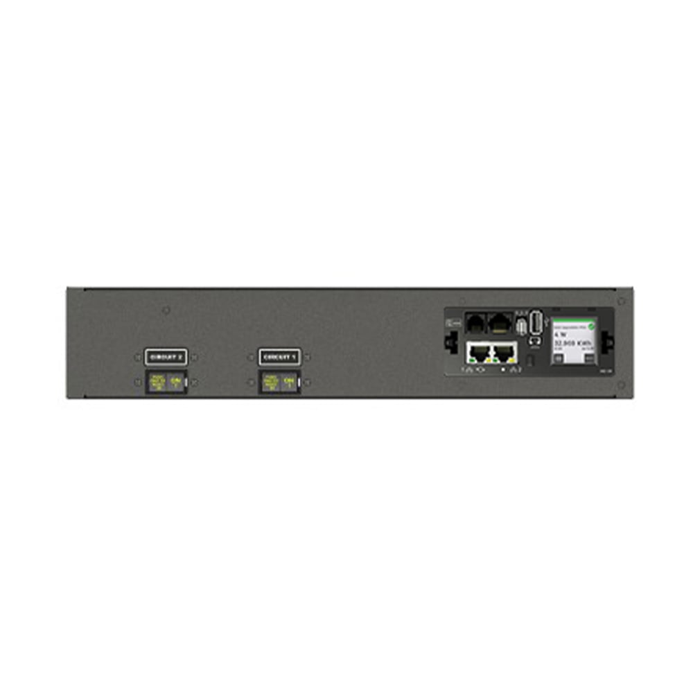 Vertiv VP4N32A0 1U Rack PDU, 208V 30A L6-30P, (4) C13, (4) C19, Monitored Unit