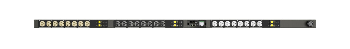 Vertiv Rack PDU - 0U, 120/208V WYE, 30A, L21-30P, (24) NEMA 5-20R, Monitored UNIT Level EC