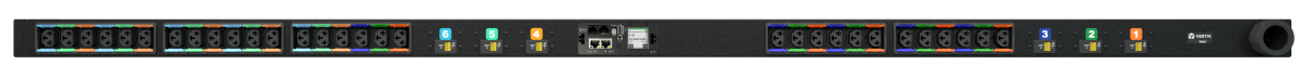 Vertiv Rack PDU - 0U, 208V Delta, 60A, 3P+E (IP44), (30) Combination C13/C19, Monitored UNIT Level EC
