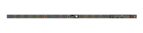 Vertiv 0U, 120/208V WYE, 30A, L21-30P, (24) Locking IEC C13, (6) Locking IEC C19, Monitored Outlet Level EC
