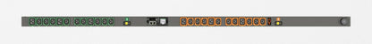 Vertiv Rack PDU - 0U, 208V, 30A, L6-30P, (18) Locking IEC C13, (6) Locking IEC C19, Switched UNIT Level Monitoring EC