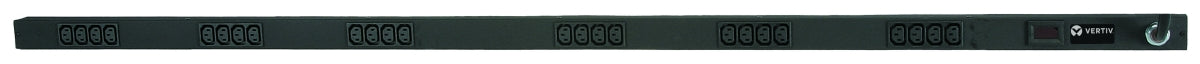 Vertiv Rack PDU - 0U, 208V, 20A, L6-20P, (24) C13, Basic Standard