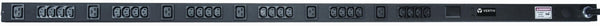 Vertiv Rpdu, Basic Standard, 20A, 208V, 3.3KW, Vertical, (24) IEC C13, (6) IEC C19, 10FT Power CORD with L6-20P, Black Powder COAT